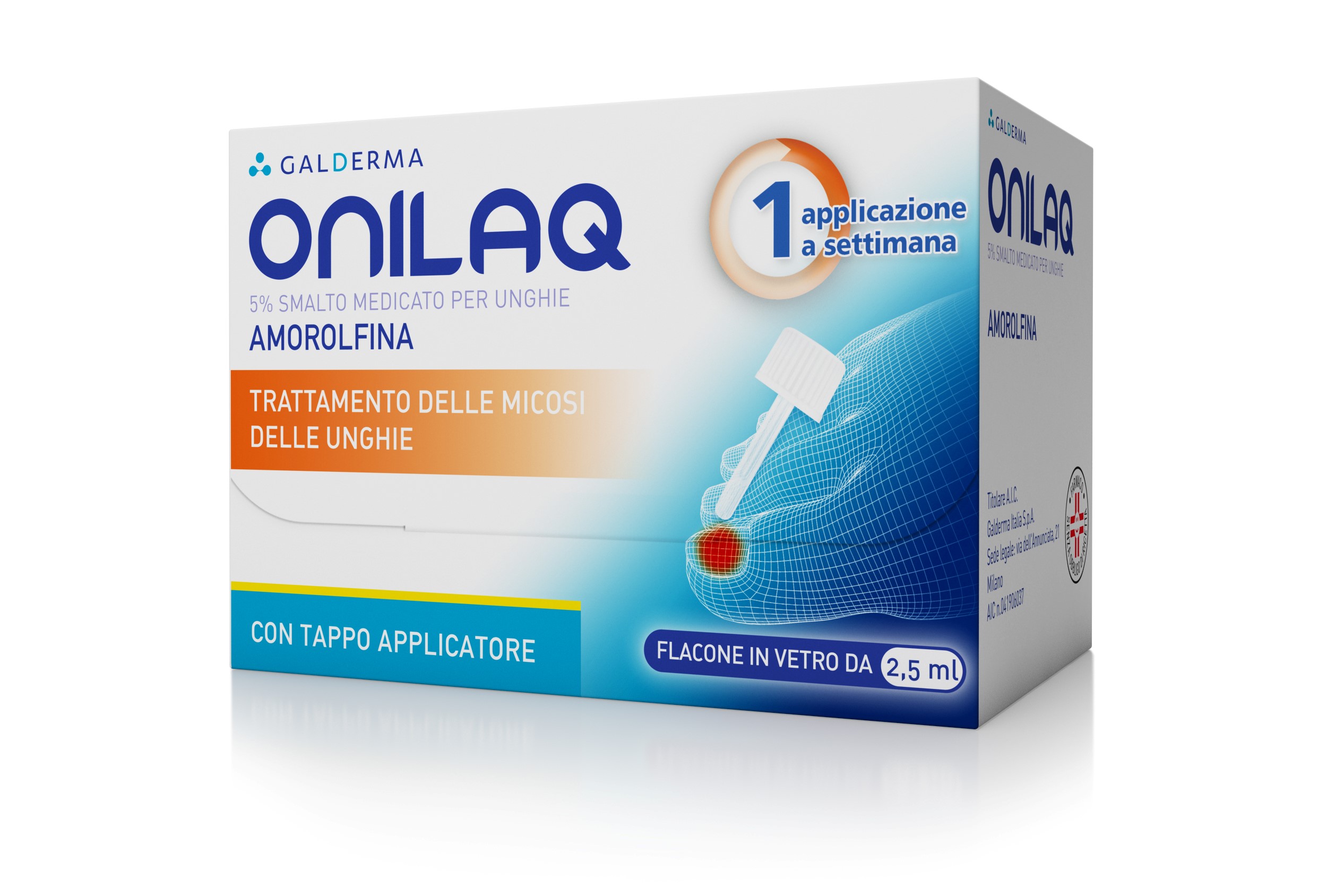ONILAQ*SMALTO UNGHIE 2,5ML+TAP - Farma Nice