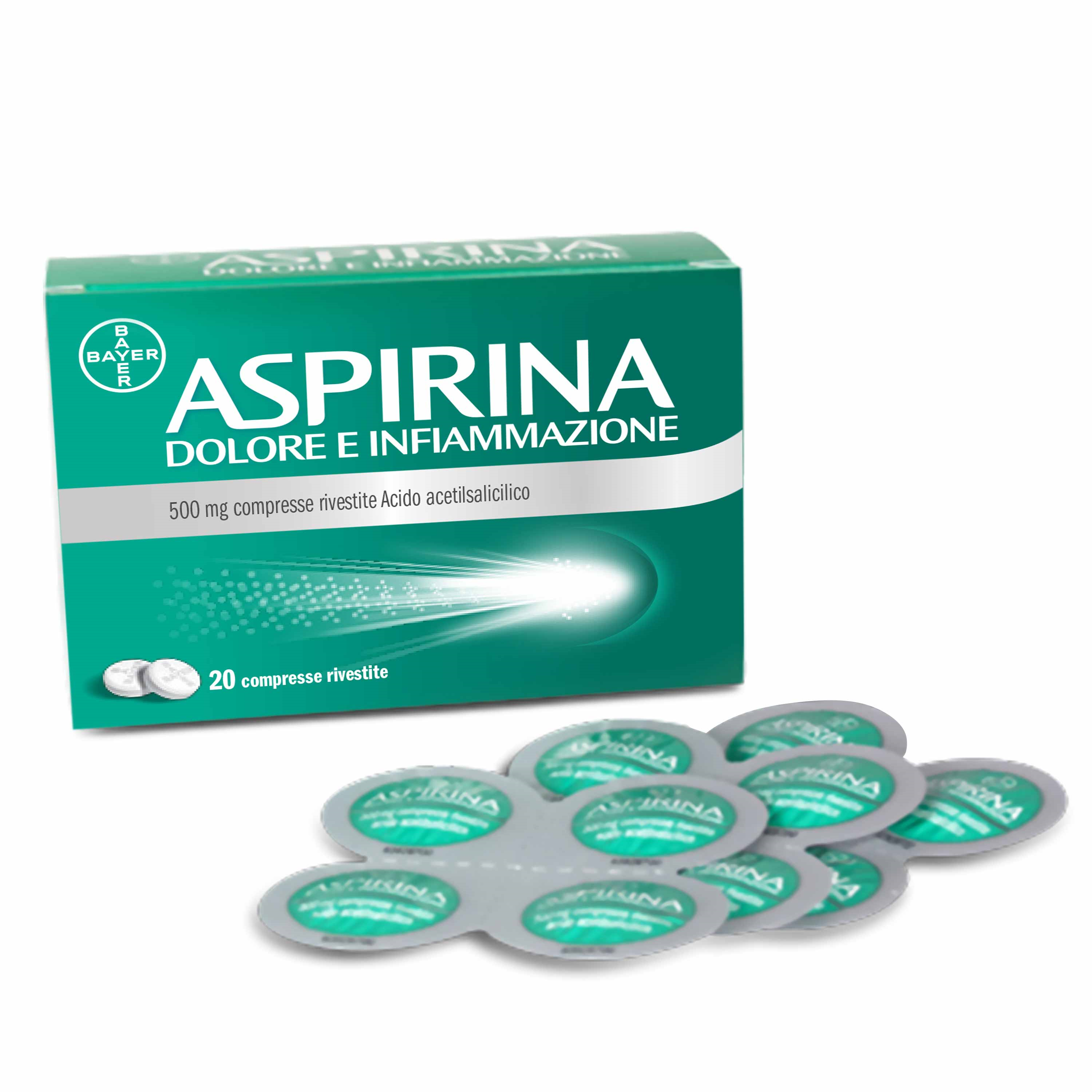 ASPIRINA DOLORE INF*20CPR500MG - Farma Nice