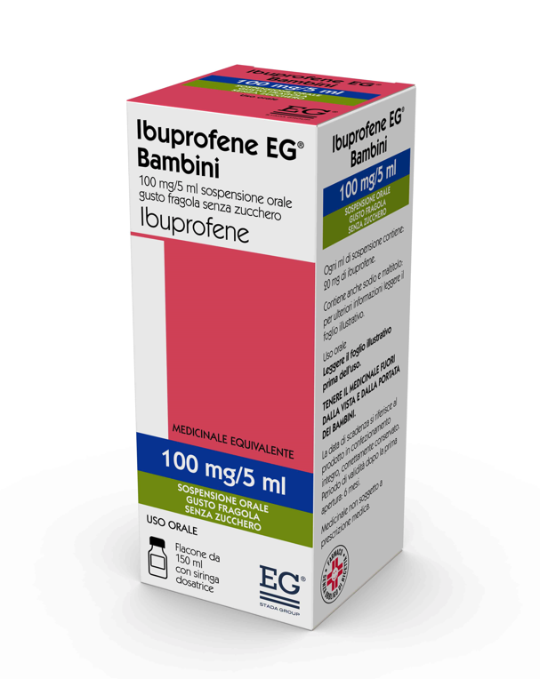 IBUPROFENE EG*BB 150ML FRAGOLA - Farma Nice