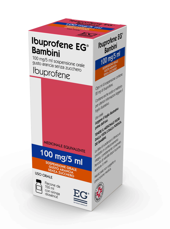 IBUPROFENE EG*FL 150ML ARANCIA - Farma Nice