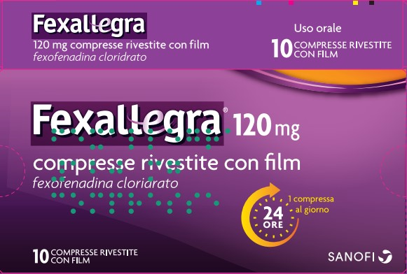FEXALLEGRA*10CPR RIV 120MG - Farma Nice