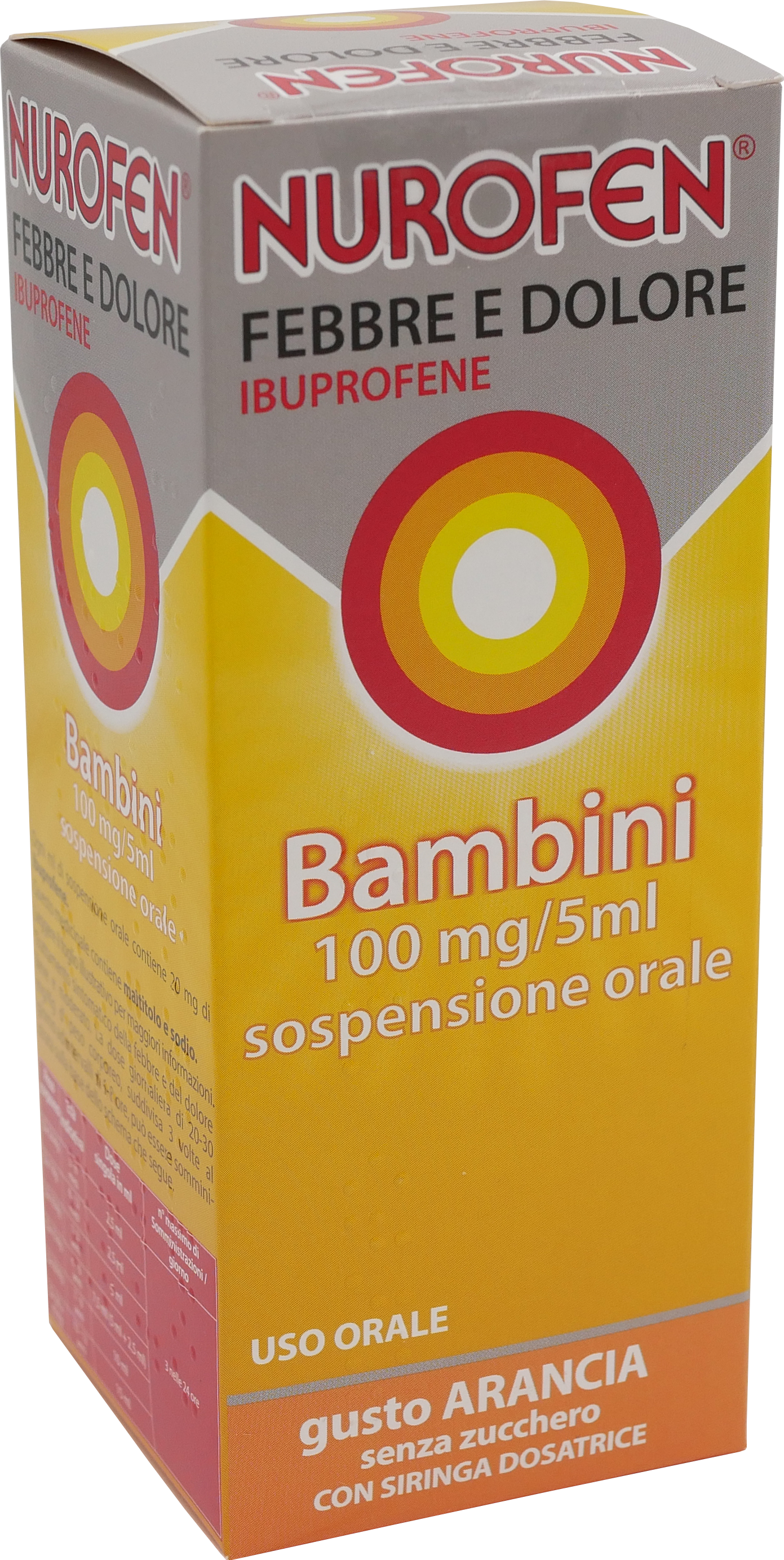 NUROFEN FEBBRE D*BB100MG/5ML A - Farma Nice