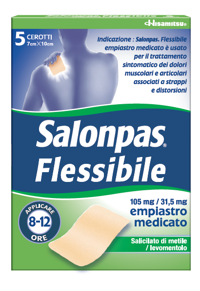 SALONPAS FLESSIBILE*5CER7x10CM - Farma Nice