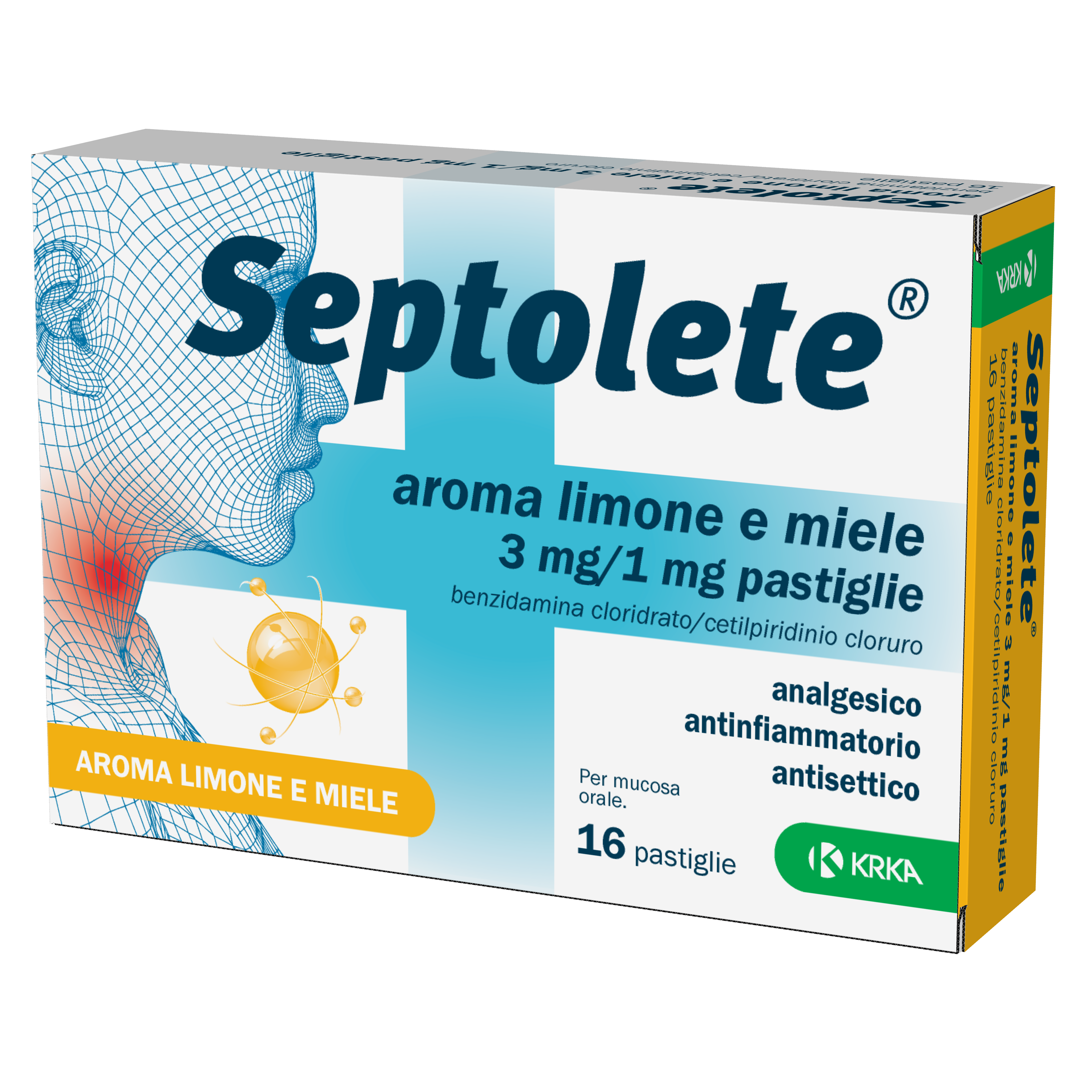 SEPTOLETE*16PAST 3+1MG LIM MIE - Farma Nice