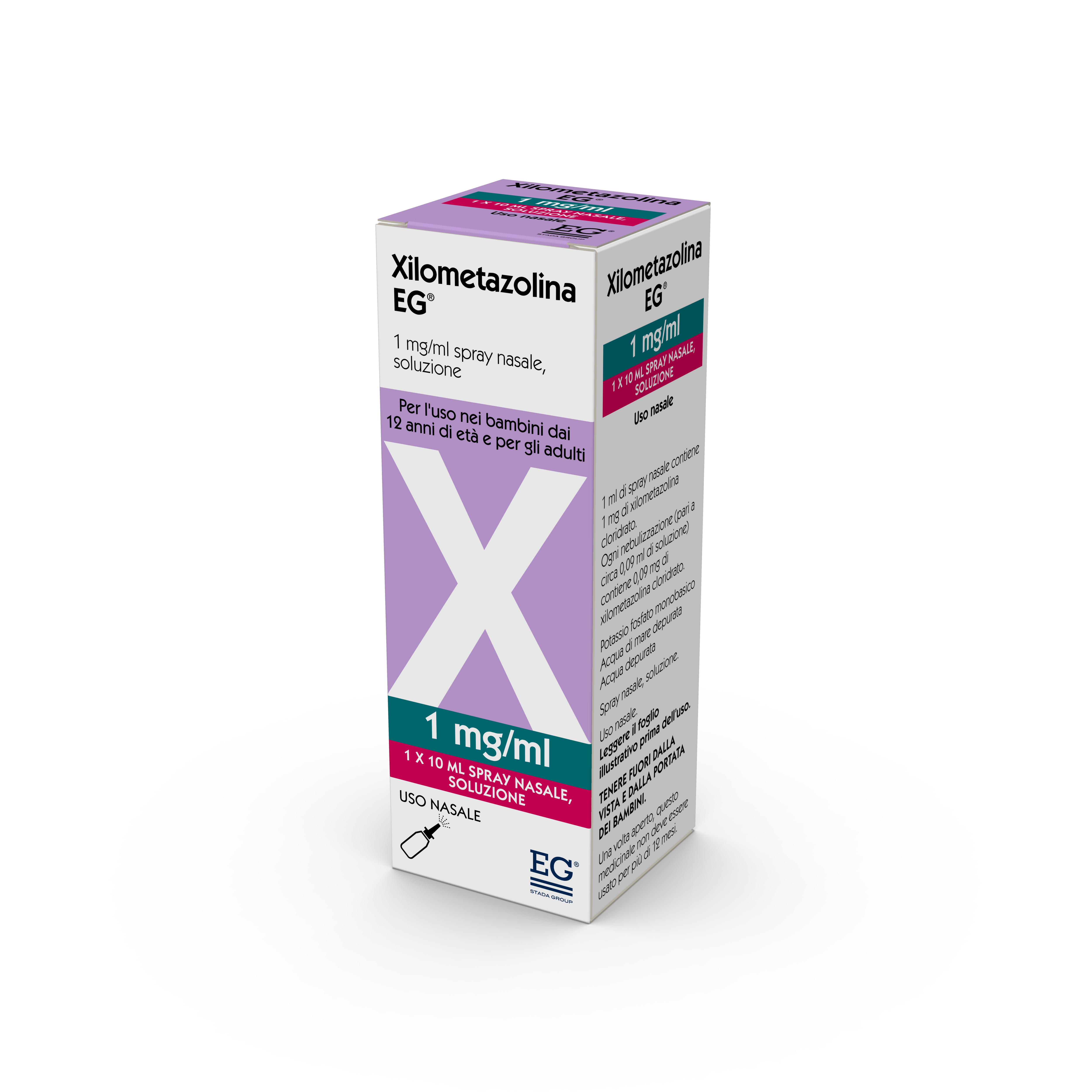 XILOMETAZOLINA EG*SPR10ML 10MG - Farma Nice