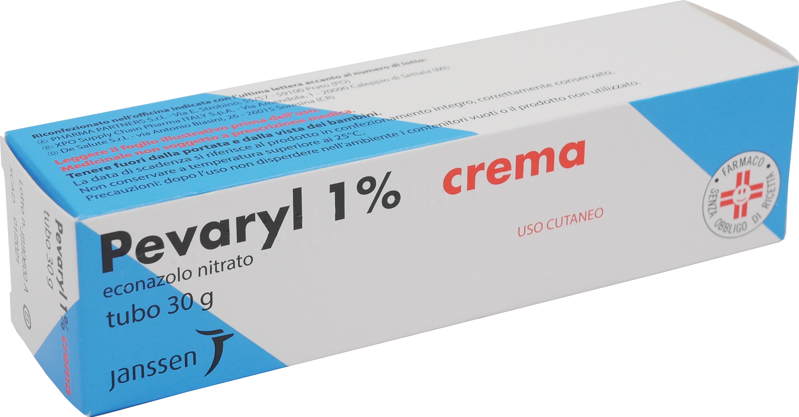 PEVARYL*CREMA 30G 1% - Farma Nice