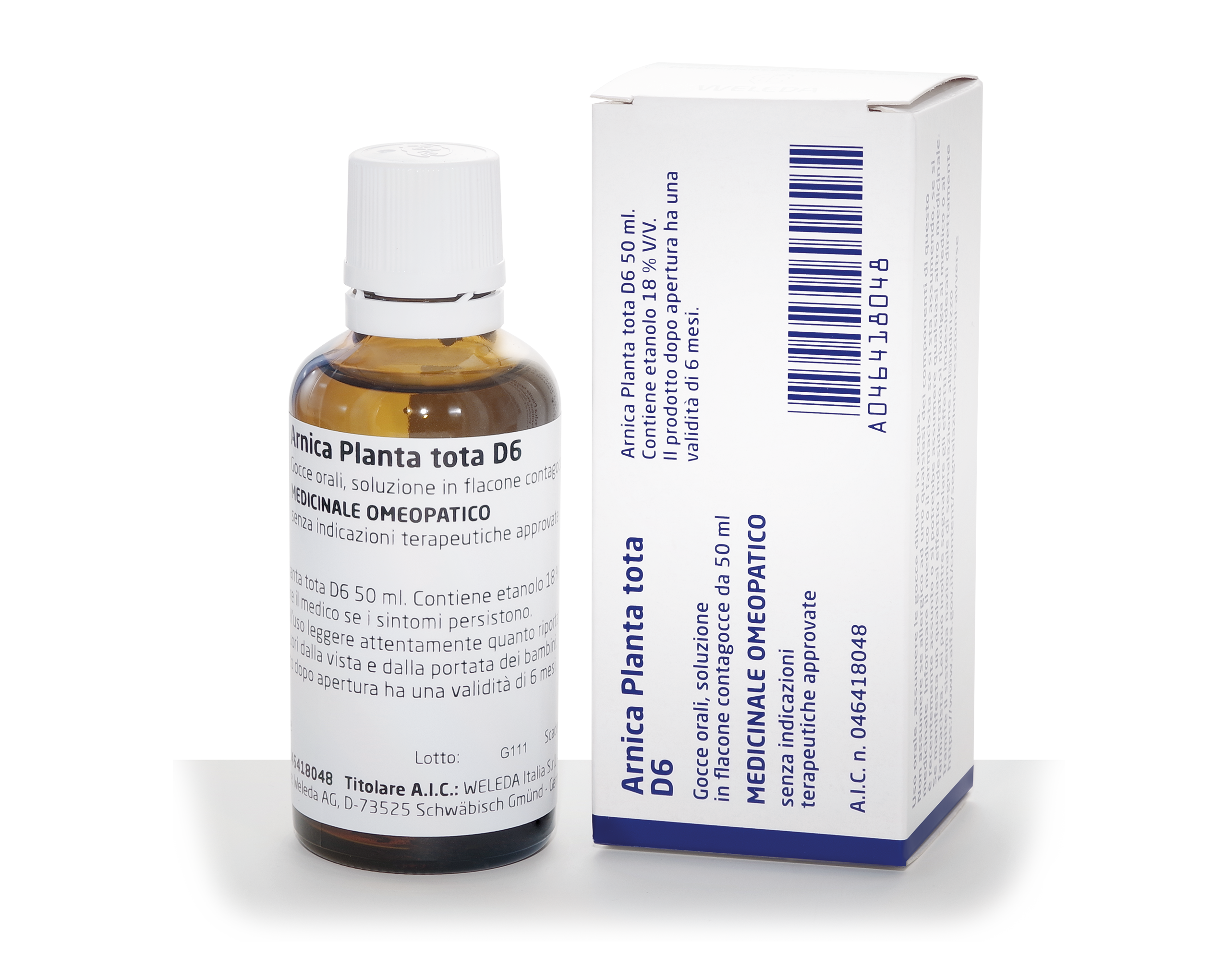 ARNICA PLANTA TOTA*D6 GTT 50ML - Farma Nice