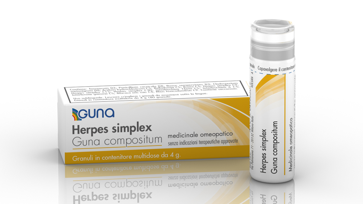 HERPES SIMPLEX GUNA COMP*4G GR - Farma Nice