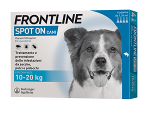FRONTLINE*4PIP 10-20KG CANI - Farma Nice