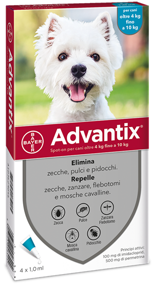 ADVANTIX SPOT ON*4PIP 4-10KG - Farma Nice