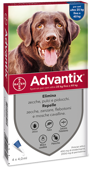 ADVANTIX SPOT ON*4PIP 25-40KG - Farma Nice