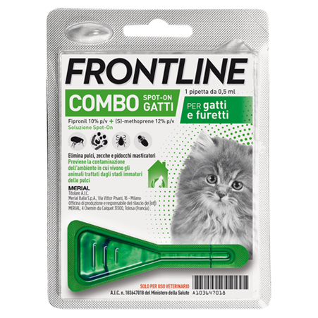 FRONTLINE COMBO*1PIP GATTI/FUR - Farma Nice
