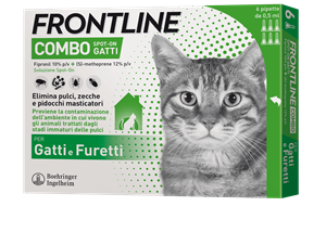 FRONTLINE COMBO*6PIP GATTI/FUR - Farma Nice