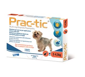 PRACTIC*RO 3PIP 2-4,5KG CANI - Farma Nice