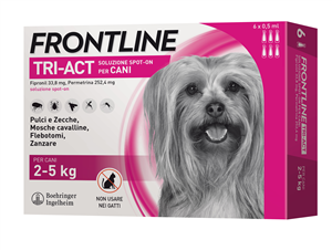 FRONTLINE TRI-ACT*6PIP 2-5KG - Farma Nice