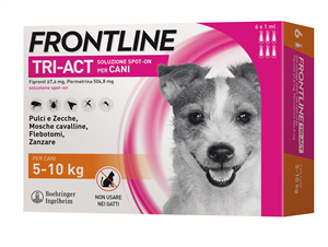 FRONTLINE TRI-ACT*6PIP 5-10KG - Farma Nice