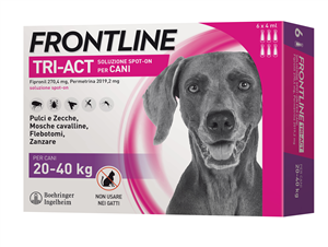 FRONTLINE TRI-ACT*6PIP 20-40KG - Farma Nice