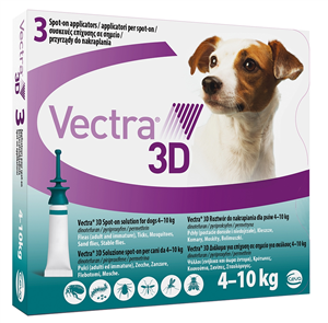 VECTRA 3D*3PIP 4-10KG VERDE - Farma Nice
