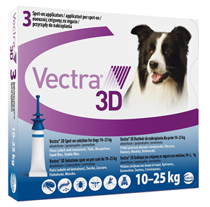 VECTRA 3D*3PIP 10-25KG BLU - Farma Nice