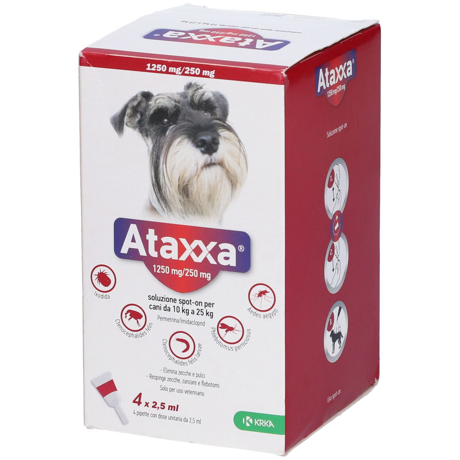 ATAXXA SPOTON*4PIP 10-25KG - Farma Nice