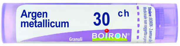 ARGENTUM METALLICUM 30 CH GRANULI - Farma Nice