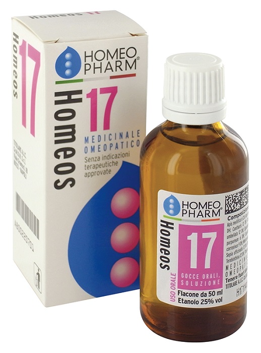 HOMEOS 17 GOCCE 50 ML - Farma Nice