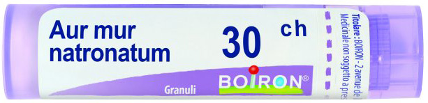 AURUM MURIATICUM NATR 30CH GRANULI - Farma Nice