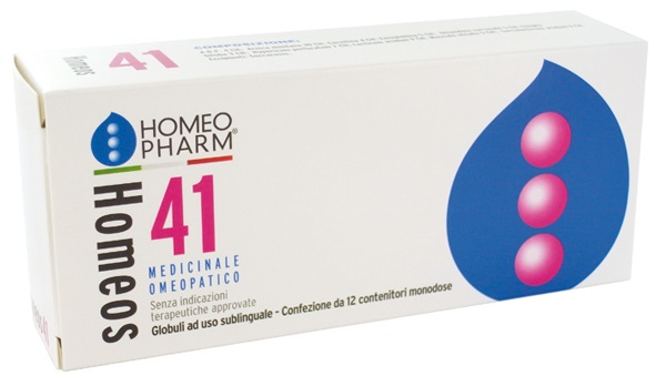 HOMEOS 41 GLOBULI 12 TUBI - Farma Nice