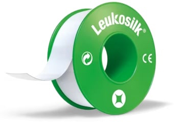 CEROTTO IN ROCCHETTO LEUKOSILK IPOALLERGENICO BIANCO 2,5X500 CM - Farma Nice