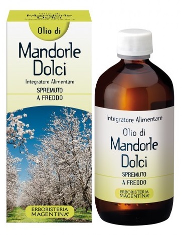 MANDORLE DOLCI OLIO VEGETALE 250 ML - Farma Nice