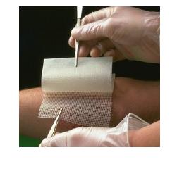 GARZA MEDICATA BACTIGRAS CON CLOREXIDINA ACETATO 0,5% 10X10CM 10 PEZZI - Farma Nice