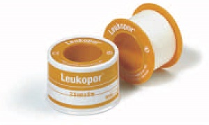 CEROTTO IN ROCCHETTO LEUKOPOR IPOALLERGENICO TESSUTO NON TESSUTO BIANCO 1,25X500 CM - Farma Nice
