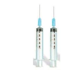 SIRINGA 5 ML AGO GAUGE 23 NUMERO 14 CONO CENTRALE 1 PEZZO - Farma Nice