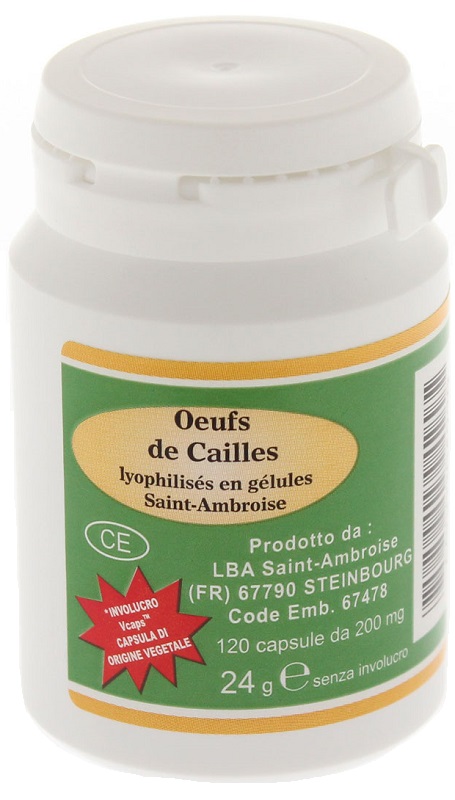 UOVA COTURNIX 120CPS - Farma Nice