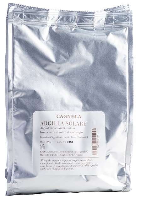 ARGILLA SOLARE ARGILLA VERDE SUPERVENTILATA 500 G - Farma Nice