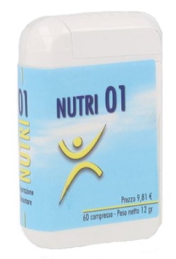 NUTRI 01 60 COMPRESSE - Farma Nice