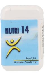NUTRI 14 60 COMPRESSE - Farma Nice