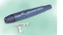 PENNA PUNGIDITO ACCU-CHEK SOFTCLIX + 25 LANCETTE SOFTCLIX + MANUALE DI UTILIZZO - Farma Nice