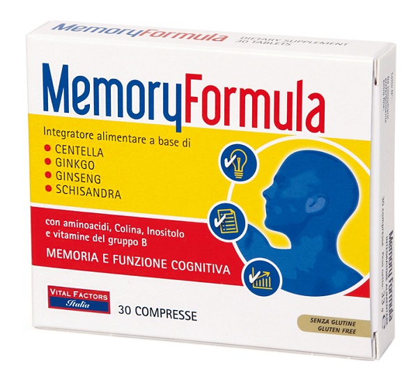 MEMORY FORMULA 30 COMPRESSE - Farma Nice