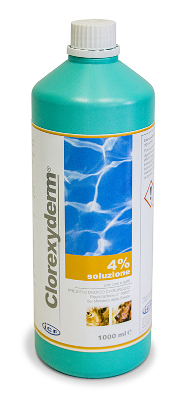 CLOREXYDERM SOLUZIONE 4% 1000 ML - Farma Nice