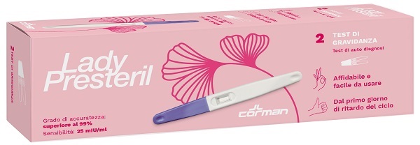 TEST DI GRAVIDANZA LADY TEST 2 PEZZI - Farma Nice