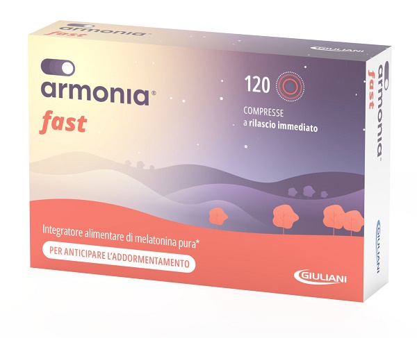 ARMONIA FAST 1 MG MELATONINA 120 COMPRESSE - Farma Nice