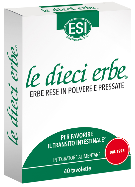 ESI LE DIECI ERBE 40 TAVOLETTE - Farma Nice