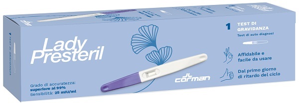 TEST DI GRAVIDANZA LADY 1 PEZZO - Farma Nice