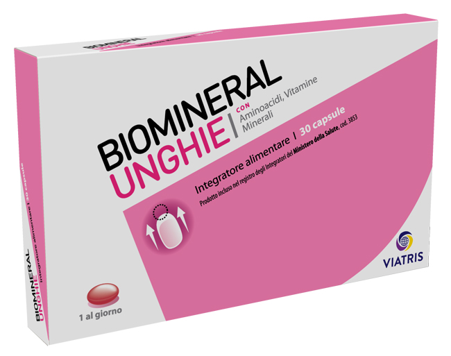 BIOMINERAL UNGHIE 30 CAPSULE - Farma Nice