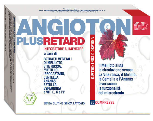 ANGIOTON PLUS RETARD 30 COMPRESSE - Farma Nice