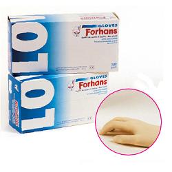 GUANTO IN LATTICE FORHANS MISURA MEDIUM 100 PEZZI - Farma Nice