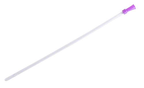 SONDA RETTALE MONOUSO IN NELATON CH22 COLORE VIOLA. LUNGHEZZA 40CM - Farma Nice