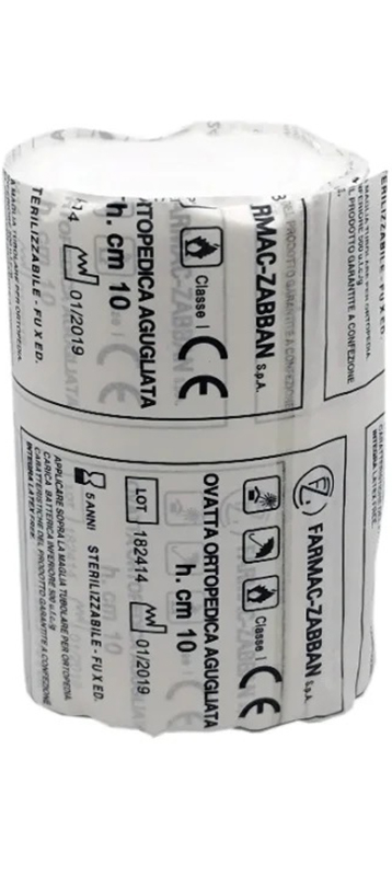 BENDA OVATTA AGUGLIATA 10X400 CM 1 PEZZO - Farma Nice