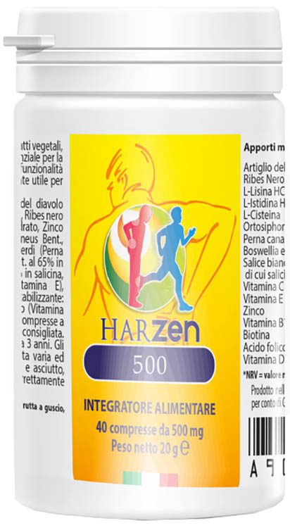 HARZEN 500 40 COMPRESSE - Farma Nice